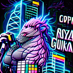 Cyberpunk Godzilla