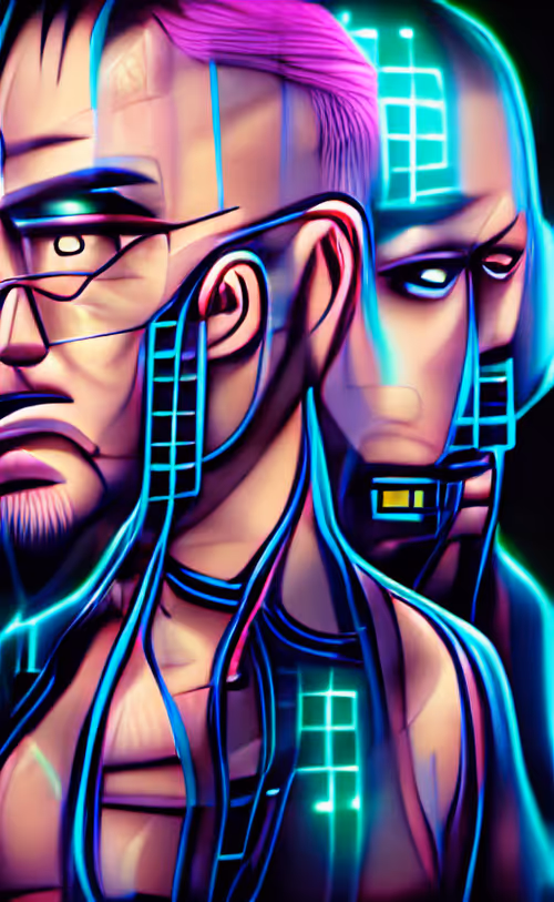 Cyberpunk Portrait 2