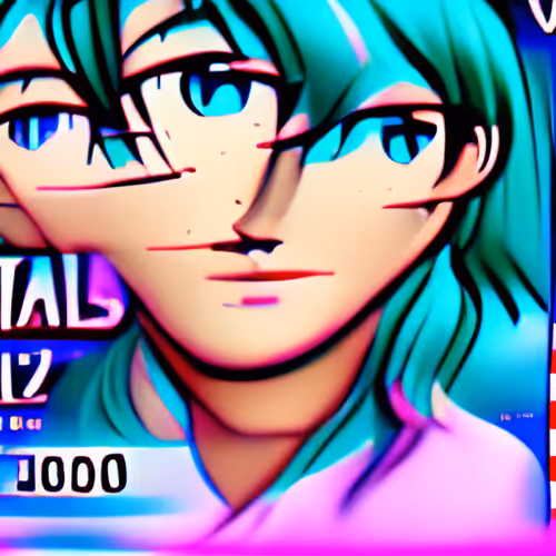 Vaporwave Portrait 8