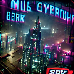 Cyberpunk City 1