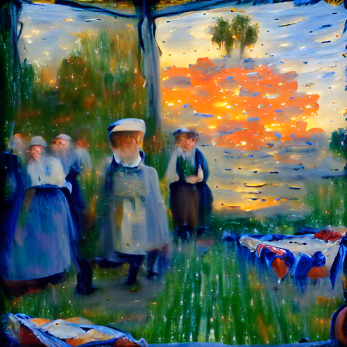 Impressionist Sunset 3