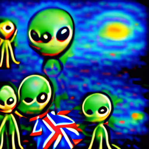 Impressionist Aliens 7