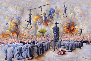 Those who make you believe absurdities can make you commit atrocities