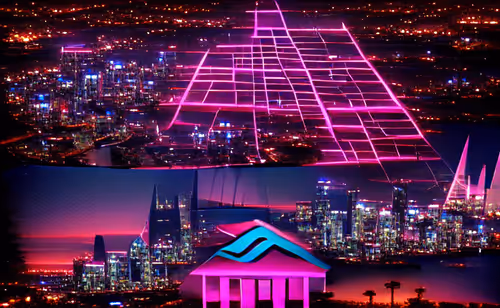 Synthwave City 3