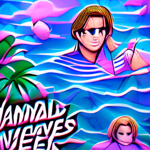 Vaporwave Illustration 23