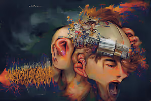 My head is full of noise