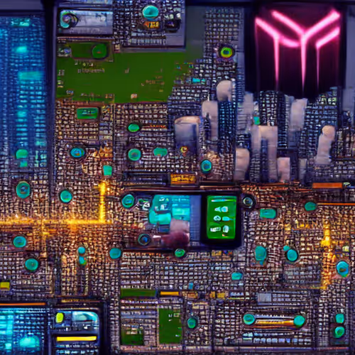Cyberpunk City 12