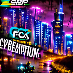 Cyberpunk Landscape 3