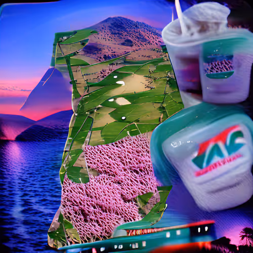 Vaporwave Landscape 9