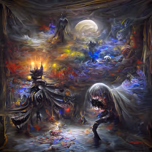 Dark dream, light nightmare