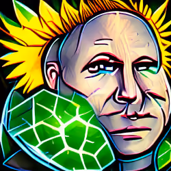 Solarpunk Portrait 1