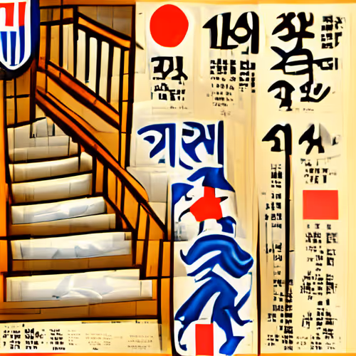 Ukiyo-e Stairway