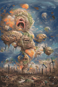 Disruption of a biosphere