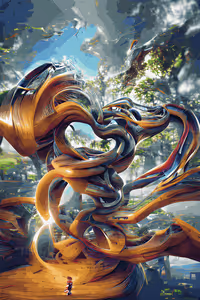 My ideas are twisting