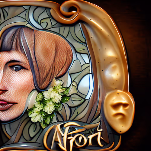 Art Nouveau Portrait 9