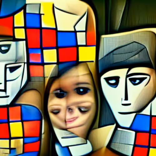 Cubist People 2