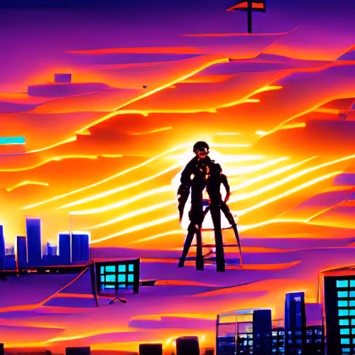 Cyberpunk Sunset 14