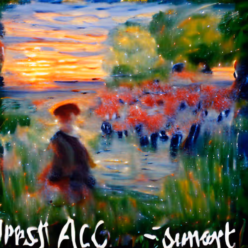Impressionist Sunset 19