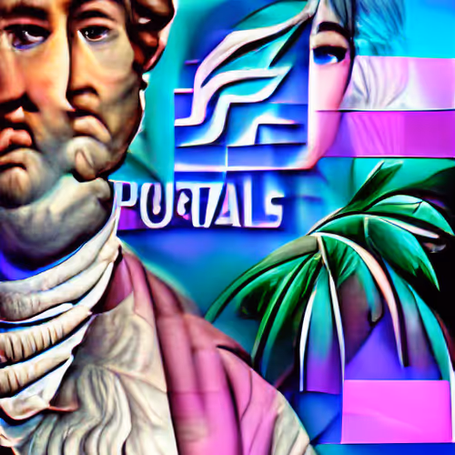 Vaporwave Portrait 14
