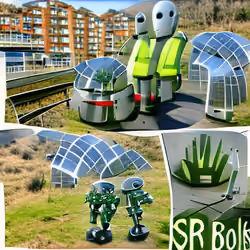 Solarpunk Robots