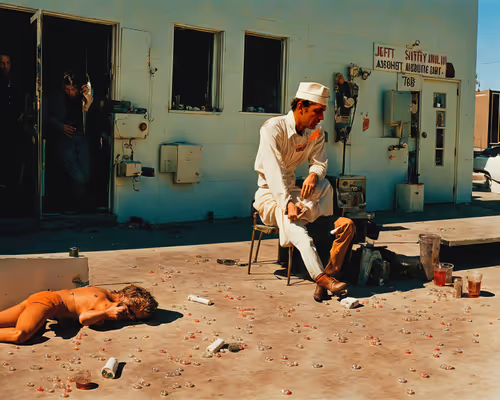 Butcher On Break