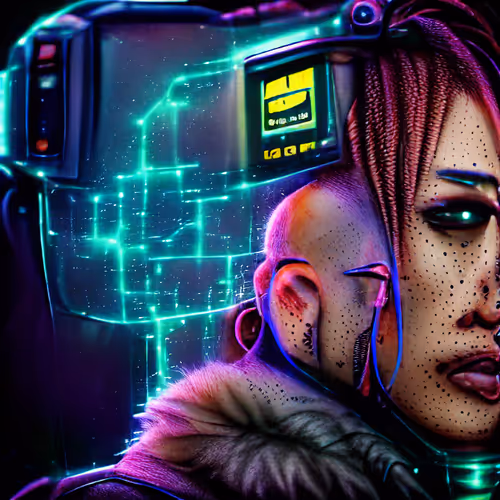Cyberpunk Portrait 6