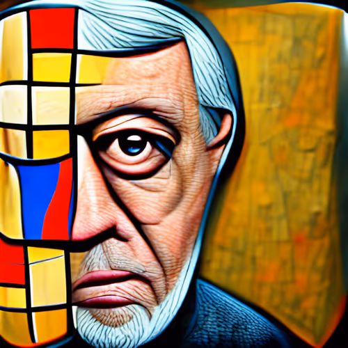 Cubist Portrait 8
