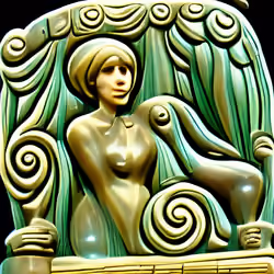 Art Nouveau Sculpture 4