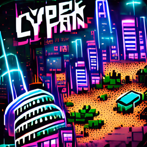Cyberpunk Landscape 11