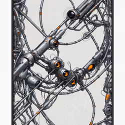 UBK #337 Orange Insects