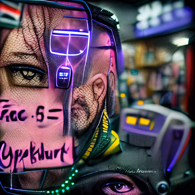 Cyberpunk Portrait 23