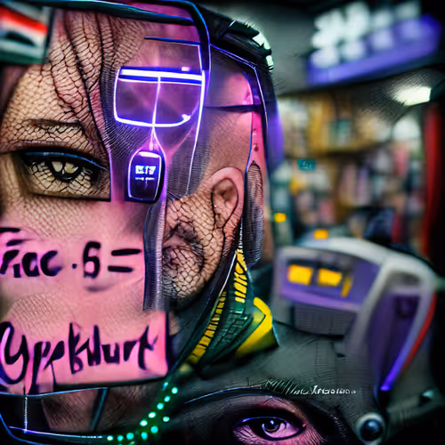 Cyberpunk Portrait 23