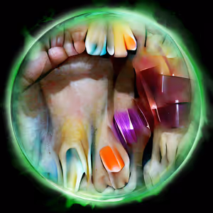 Toenail Rainbow