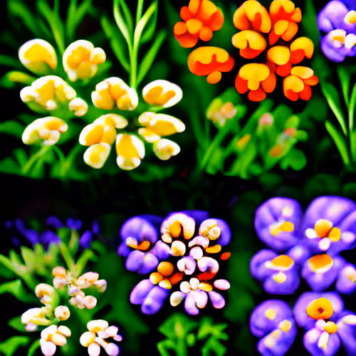 Impressionist Flowers 7