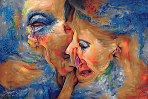 Her whisper sooths me