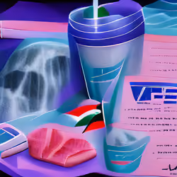 Vaporwave Illustration 12