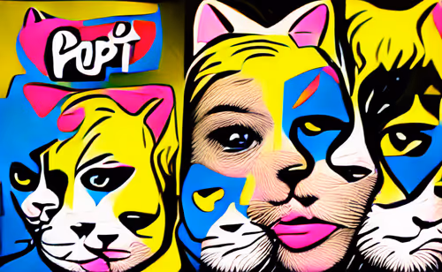 Pop Art Cats