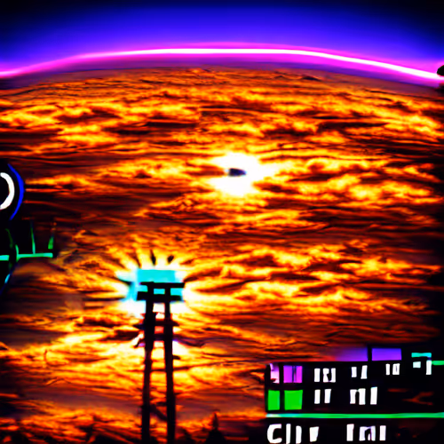 Cyberpunk Sunset 8
