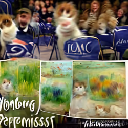 Impressionist Cats 3