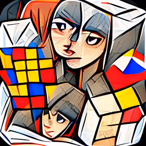 Cubist Illustration 5