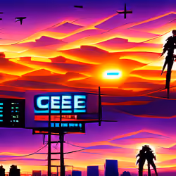 Cyberpunk Sunset 6