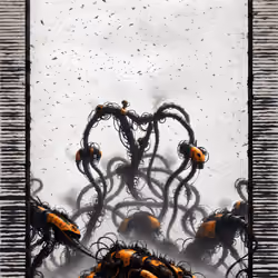 UBK #196 Orange Insects Extinction