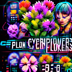 Cyberpunk Flowers 4