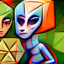 Cubist Aliens 2