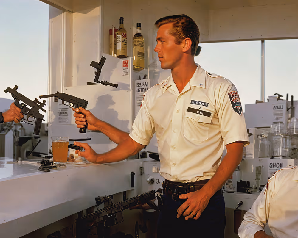 Cocktail Gun Drink