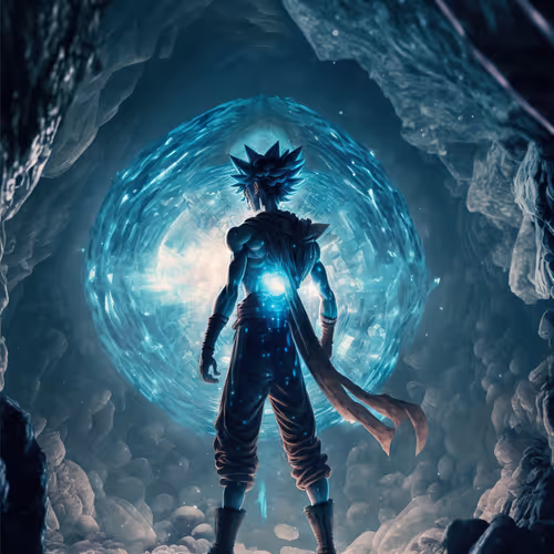 BEEPLE // GOKU SUPER II: IN THE BELLY OF GODZILLA [COLLECTORS CLAIM]