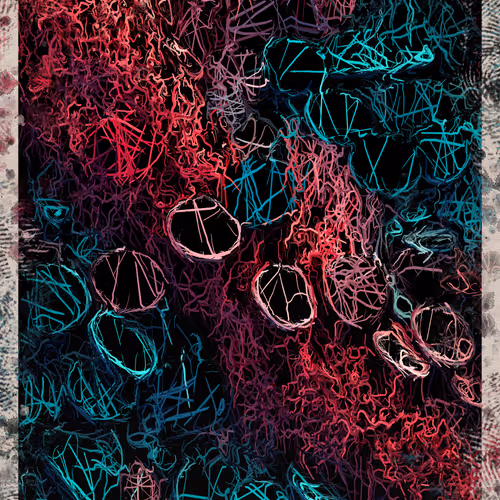 Geometric Echoes: Symphony of Color and Form