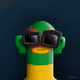 5957