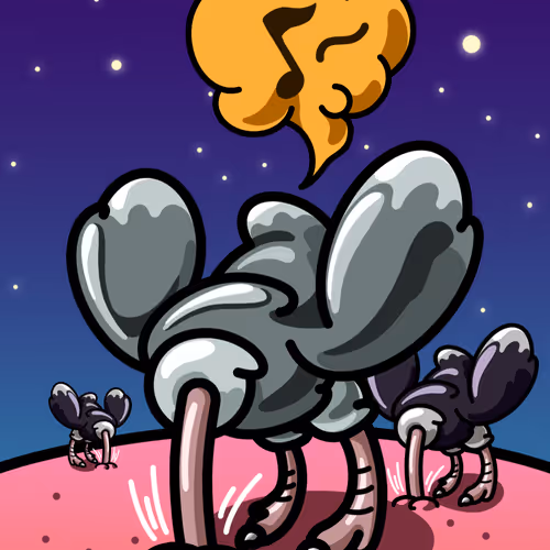Oblivious Ostriches
