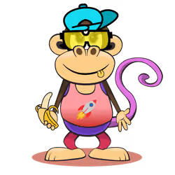MoonMonkey #182 (2021)
